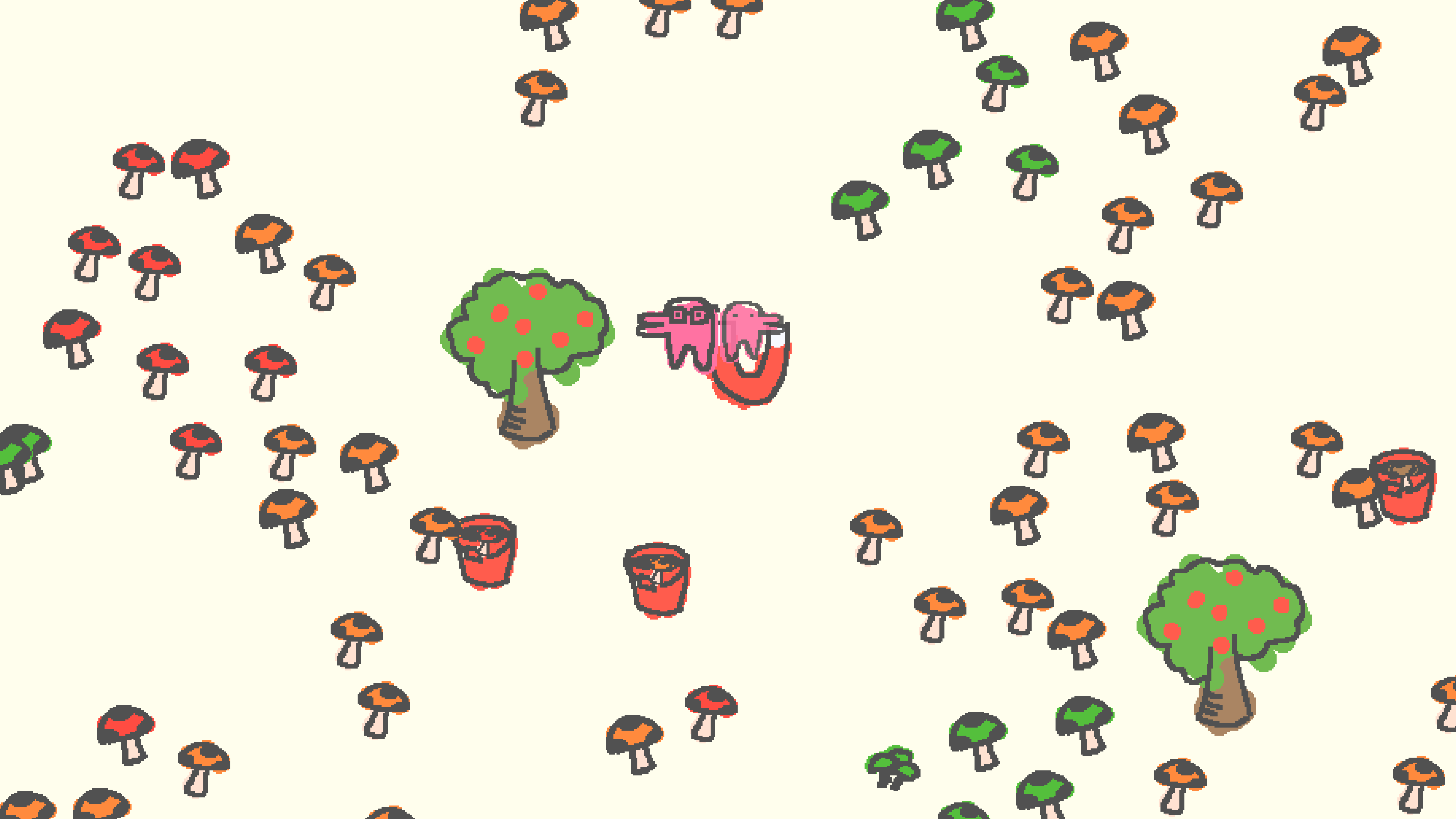 Florp Farming gameplay with an expanded late-game farm.